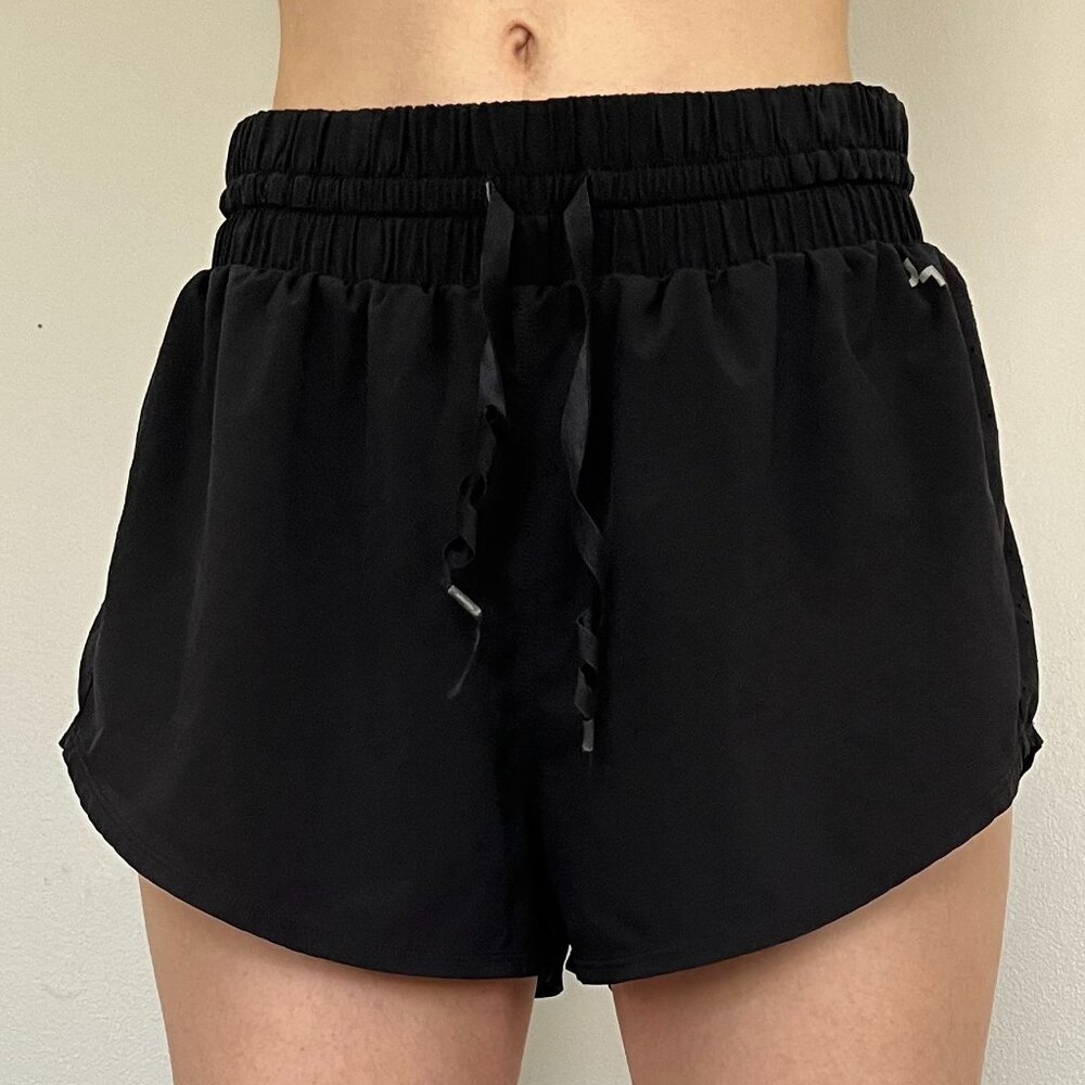 Black sport shorts